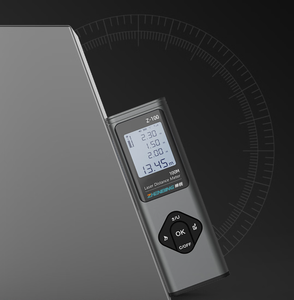 Télémètre <span class=keywords><strong>laser</strong></span> gris 100 m, mesure de distance <span class=keywords><strong>laser</strong></span>, télémètre <span class=keywords><strong>laser</strong></span> haute précision, mesure portable, télémètre manuel - Product Image 3