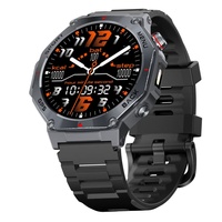 Reloj Inteligente CRG48 con GPS para Exteriores, Pantalla AMOLED de 1.43'' con Linterna LED, Llamadas Bluetooth, Resistente al Agua 3ATM, Estilo Deportivo, 2025