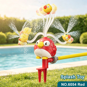 LEZA BABY Arroseur Rotatif de Jardin pour Enfants, Motif Oiseau de Dessin Animé, avec Piquet de Fixation au Sol – Nouvelle Collection à Succès - Product Image 2