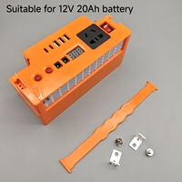 Portable 12V 20AH Power Bank sortie USB couvercle de Conversion de batterie multifonctionnel pour les chariots de Golf éclairage ventes directes d'usine