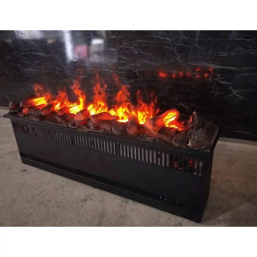 1000mm long water vapor /water steam /Atomizing 3d fireplace for sale