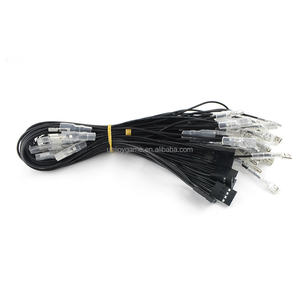 2 Oyunculu Jamma Fighter USB Kodlayıcı Joystick Kontrol Cihazı Kiti Retro PC Baseship, 1 Yıl Garantili, Arcade DIY İçin - Product Image 5