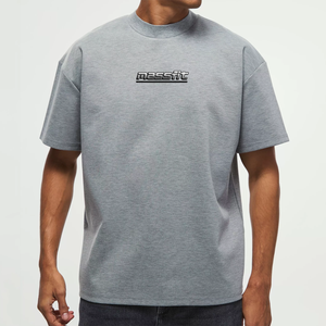 T-Shirt squadrata T-Shirt 300gsm in maglia semplice fornitore di t-Shirt rosso <span class=keywords><strong>bordeaux</strong></span> di qualità Plus Size - Product Image 5
