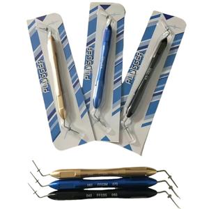 Electric <span class=keywords><strong>Dental</strong></span> Endodontic Hand <span class=keywords><strong>Plugger</strong></span> Farb codiertes Metall Guttapercha Füll instrument Wurzelkanal <span class=keywords><strong>Niti</strong></span> <span class=keywords><strong>Plugger</strong></span> für Maschinen - Product Image 2