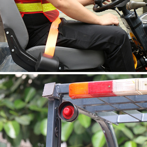La nuova cintura di sicurezza retrattile del carrello elevatore in plastica con funzione di allarme rileva se la cintura di sicurezza è usurata - Product Image 3