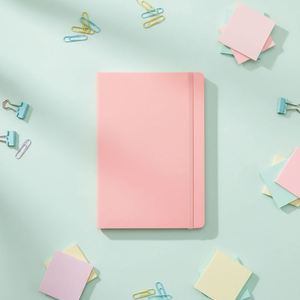 Cuaderno de Cuero PU Tamaño A5 Económico 2026, con Logotipo Personalizado, Estilo de Tapa Dura, Páginas Rayadas Coloridas, Alta Calidad, Fácil de Escribir, Encuadernación Cosida - Product Image 2