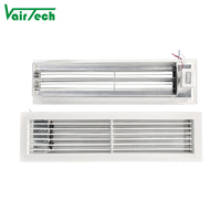 Grille d'aération en aluminium pour ventilation et climatisation CVC Grille de ventilation réglable à paroi simple/double déflexion