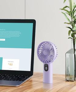 <span class=keywords><strong>YOOBAO</strong></span>可充电大容量8000毫安10000毫安手持USB风扇发光二极管数字显示无噪音家用户外迷你风扇 - Product Image 5