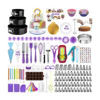 407 Stück Backwerk zeug Set für Kuchen Rotierender Plattenspieler Kuchen Dekorieren Zubehör Kit