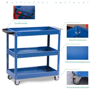 Chariot à outils portable Offre Spéciale à 3 couches <span class=keywords><strong>Kit</strong></span> d'atelier mobile personnalisable avec support OEM pour armoires à outils - Product Image 6