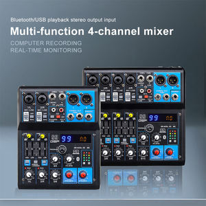 Mezclador Digital de 8 Canales con Función USB y <span class=keywords><strong>Bluetooth</strong></span>, Mezclador de <span class=keywords><strong>DJ</strong></span> para Actuaciones en Escenario, <span class=keywords><strong>Mesa</strong></span> de Sonido - Product Image 2