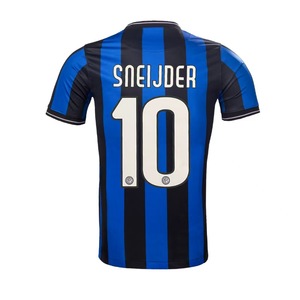 เสื้อฟุตบอลเชฟเชนโกสำหรับผู้ใหญ่ โพลีเอสเตอร์ 100% ระบายอากาศได้ดี ซิปแบบลูกไม้ พิมพ์ลายด้วยความร้อน คอกลม ทรงปกติ ยูนิเซ็กซ์ ลายทาง - Product Image 3