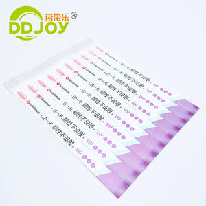 DDJOY Entrega Rápida, Venta al por Mayor de Fábrica, Pulseras de Papel Tyvek Personalizadas y Económicas para <span class=keywords><strong>Eventos</strong></span> - Product Image 4