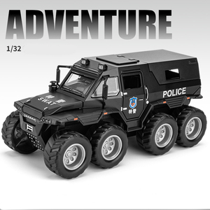 <span class=keywords><strong>MINI</strong></span> AUTO 1/32 Shrman in Lega Fuoristrada RTV Modellino Auto Diecast con Suono e Luci, Funzione Pullback, Porte Apribili, Ruote Funzionanti, Confezione Colorata, Regalo per Bambini - Product Image 3