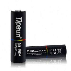 Tipsun готов к использованию Ni-MH AA 2600mah 1,2 v батарея <span class=keywords><strong>NiMh</strong></span> AA перезаряжаемая батарея - Product Image 5
