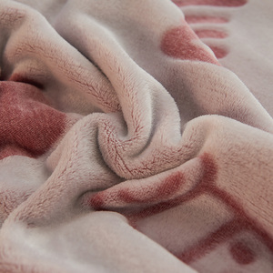 Coperta all'ingrosso trapunta sottile in velluto di corallo coperta coperta da letto di <span class=keywords><strong>flanella</strong></span> lenzuolo imbottito a strato singolo copriletto coperta - Product Image 2