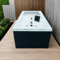 Baignoire de glace avec système de refroidissement et bain froid pour la récupération athlétique professionnelle et le spa