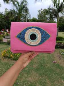 Indian Supply Top Selling Beautiful Beaded Handbag Women Clutch Purse for Evening Party Available at Best Price for Export - Product Image 2