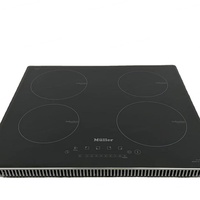Table de cuisson à induction 6000W à 4 brûleurs avec commande à glissière, plaque de cuisson pour hotpot, certifiée CE, prix de gros abordable