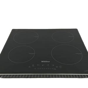 Table de cuisson à induction 6000W à 4 brûleurs avec commande à glissière, plaque de cuisson pour hotpot, certifiée CE, prix de gros abordable - Product Image 2