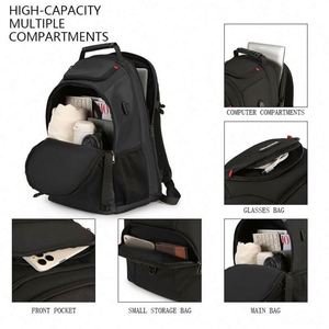 Sac à dos professionnel personnalisé pour le sport, les voyages, imperméable, décontracté, pour ordinateur portable, pour les affaires - Product Image 3