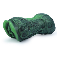 Alien Texture Closed End Fantasy Single Channel Pocket Pussy Silicone Penis Stroker Realistic Touch for Men Orgasm Pleasure Toy