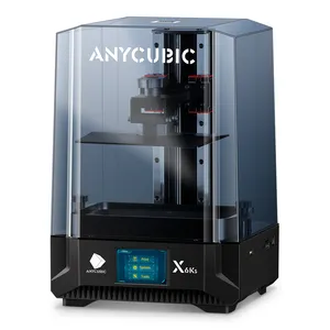 طابعة Anycubic فوتون أحادية X 6kS بوصة بجهاز تحكم عن بعد كبيرة الحجم للطباعة ثلاثية الأبعاد