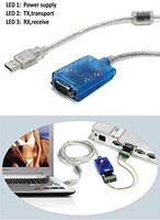 Cable Adaptador convertidor de puerto serie USB a RS422 RS485, con chip FTDI, compatible con Windows 10, 8, 7, XP