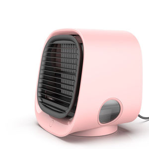 Ventilateur de bureau USB <span class=keywords><strong>rechargeable</strong></span>, refroidisseur d'air, <span class=keywords><strong>mini</strong></span> ventilateur personnel pour la cuisine, la chambre, refroidisseur d'<span class=keywords><strong>eau</strong></span>, écran LED, <span class=keywords><strong>climatiseur</strong></span> domestique - Product Image 2