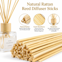 Bâtonnets diffuseurs en rotin synthétique naturel de haute qualité pour parfumer la maison