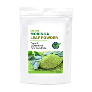 Bán buôn tinh khiết tự nhiên hữu cơ Moringa lá bột tinh khiết tự nhiên giảm béo Trà Moringa gừng Moringa oleifera - Product Image 1