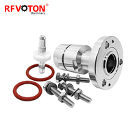 Adaptador Coaxial RF de Latón EIA 7/8 para Cable de 7/8 pulgadas, Conector EIA de Cobre, Suministro del Fabricante, Personalizable, Conforme RoHS, En Stock