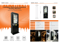 Máquina Expendedora para Plataforma de Ascensor, Sistema de Entrega Anti-Caída, Kiosco Comercial Grande para Cosméticos, Aperitivos y Bebidas