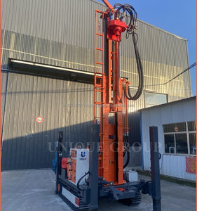 Nouvelle plate-forme de forage de puits d'eau sur chenilles à moteur diesel de 180m à 400m de portée avec moteur de pompe et composants de noyau de moteur opération facile - Product Image 4