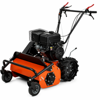 Broyeur à fléaux autopropulsé à moteur essence 4 temps 420 cm³ CE Euro V avec moteur à essence