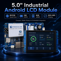 Placa LCD TFT Industrial Inteligente Android de 5 Pulgadas RK3128 con Resolución 800x480, Voltaje 6-24V y Puerto Serial UART para Aplicaciones de Horneado