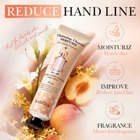 Crème pour les mains SADOER au parfum de diamant, acide hyaluronique, hydratante et nourrissante pour les peaux sèches d'automne/hiver, anti-gerçures pour la peau des mains
