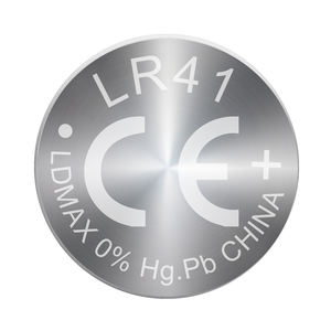 LR41, AG3, 384, 392, G13, GP92A, SR41W, 192, L736 이산화 아연 망간 수은 프리 버튼 셀 | 100 카운트 포장 - Product Image 3