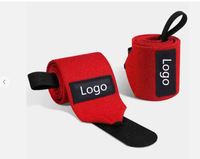 Accessoires de fitness en gros, bandage de musculation, bracelet élastique épaissi, sangles de poignet de gym, yoga, haltérophilie, néoprène