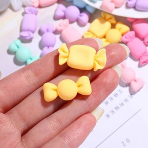 <span class=keywords><strong>Mini</strong></span> Lazos de Caramelo Simulados con Parte Trasera Plana, Cabujones de Resina, Adornos DIY para Centros de Lazos para el Cabello, Scrapbooking y Decoración de Teléfonos - Product Image 2