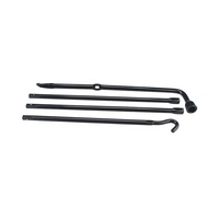 Kit d'outils pour roue de secours F150, jeu de clés à écrous + cric à ciseaux de 2 tonnes pour (04-14) Ford