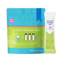 Poudre de boisson électrolytique Chumita, complément premium, absorption rapide, sans OGM, halal, sachets de 16 g, personnalisable pour la vente en gros