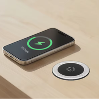 Chargeur sans fil magnétique puissant 15W certifié CE ROHS FCC, chargeur sans fil Qi2 pour téléphone portable