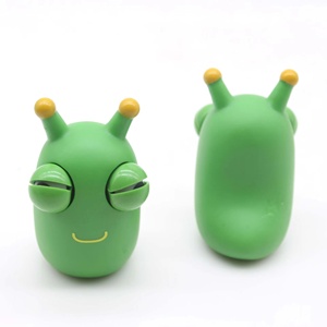 Jouet sensoriel anti-stress souple en forme de insecte végétal, jouet de farce en plastique Popeye Bug pour enfants et adultes, jouet à pincer pour faire semblant de faire la gueule - Product Image 4