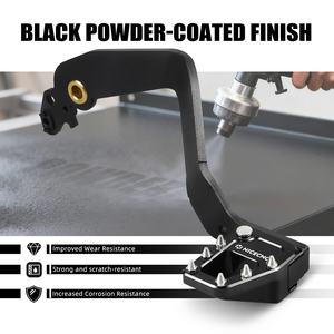 คันเบรกหลังอะลูมิเนียมพับได้ NICECNC สำหรับรถมอเตอร์ไซค์ Yamaha Tenere 700 ปี <span class=keywords><strong>2019</strong></span> 2020-2022 2023 2024 ชุดต่อขยายเบรก - Product Image 4