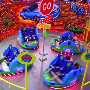 Manèges portables pour enfants à <span class=keywords><strong>prix</strong></span> de gros : Voitures volantes fousseuses pour parcs d'attractions à vendre - Product Image 4