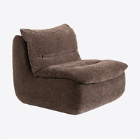 Canapé-lit moderne compressé sous vide pour salon, chaise de détente confortable, fauteuil simple compressé