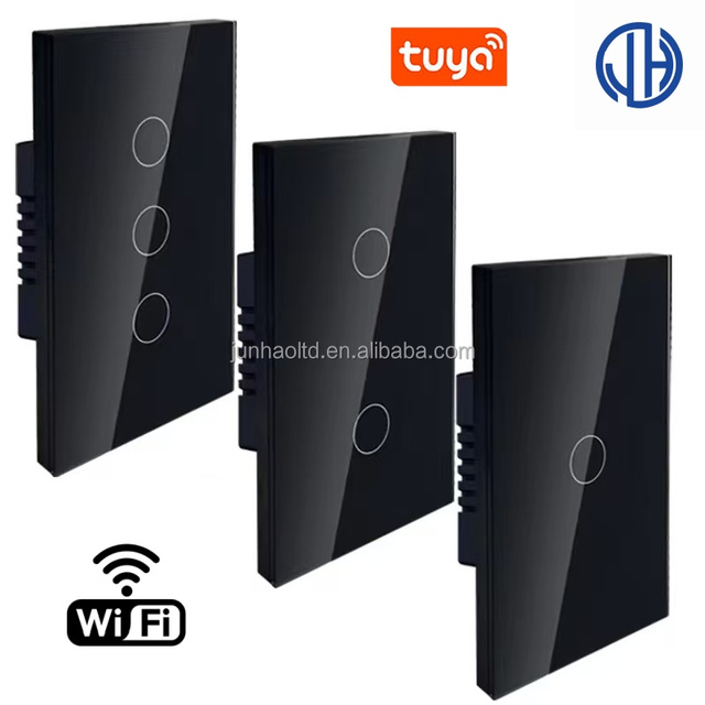 Smart Home Products Wifi Touch Wall Glass Switches Electrical Remote Control Voice Control Alexa EweLink Intelligent Smart Life