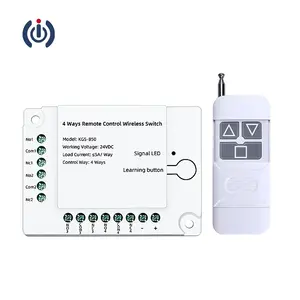 Recommend 24V Reversing switch with wireless remote motor control switch for forward and reverse