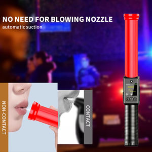 Professioneller Hochleistungs-Alkoholtester mit Schnellmessung, Tragbarer Digitaler Atemalkoholtester mit Mundstück, 1,3-Zoll-Display, Schwarz+Rot - Product Image 2